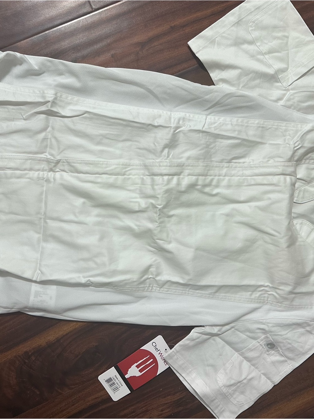 Chef Works Men's White Chef Coat Jacket